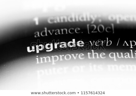 Stock photo: Upgrade Dictionary Definition