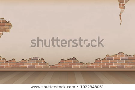 Stock photo: Old Damaged Wall