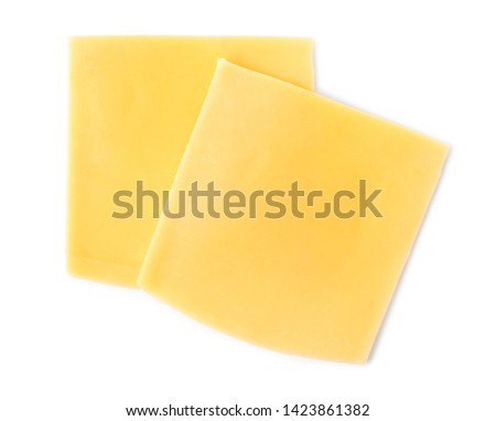 Foto stock: Sliced Cheese