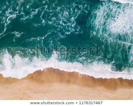 Stock foto: Aerial View Of Ocean And Horizon