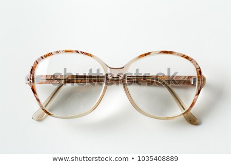 Foto stock: Vintage Eyeglasses Isolated