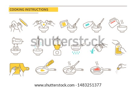 Zdjęcia stock: Ingredients For Dough