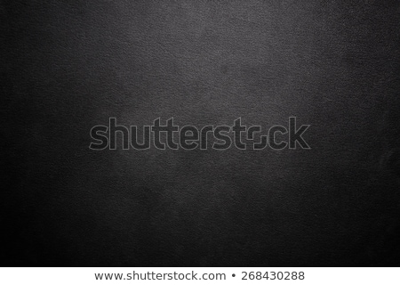 Stok fotoğraf: Black Leather Textured Background