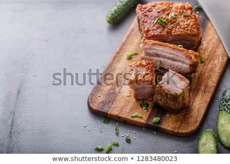 Stok fotoğraf: Roast Pork Belly