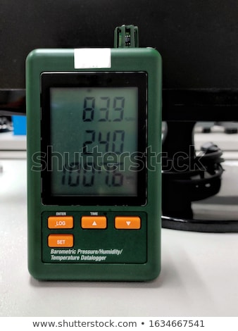 Stock foto: Data Logger Temperature Humidity