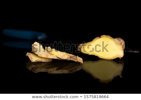 Сток-фото: Fresh Ginger Slices