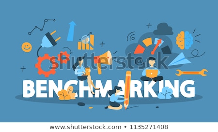 ストックフォト: Benchmark Testing Concept Vector Illustration