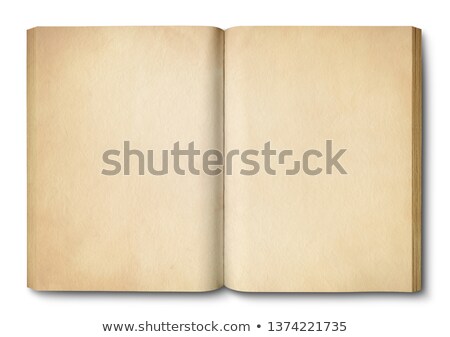 Old Notebook With Stained Pages Design Stok fotoğraf © Daboost