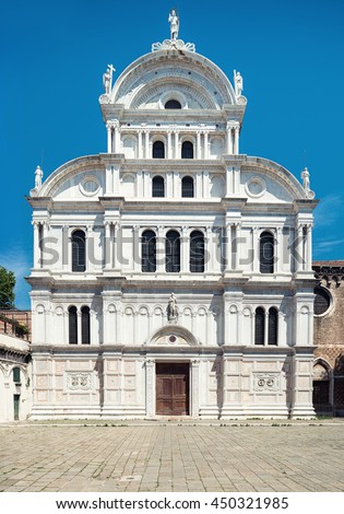 [[stock_photo]]: Church Of Saint Zachary Venice