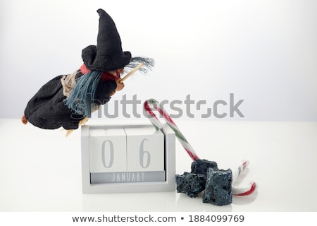 Foto stock: Epiphany With Broom