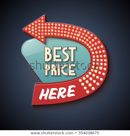 Сток-фото: Best Price Highway Sign