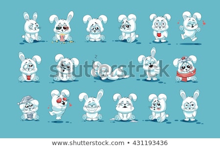 Stock foto: Cartoon Character Rabbit
