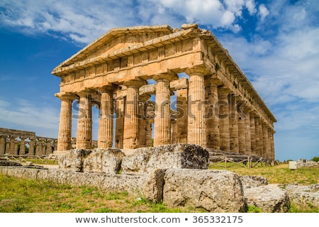 Zdjęcia stock: Paestum Temple - Italy