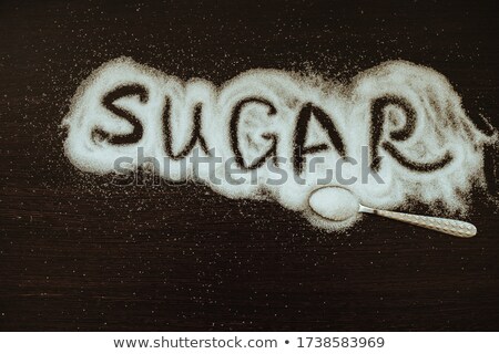 Stockfoto: The Word Diabetes Handwritten With White Chalk On A Blackboard