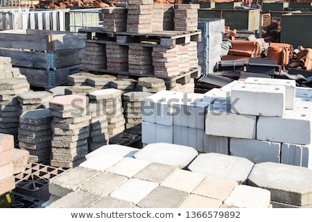 Foto stock: Example Of Construction Recycling