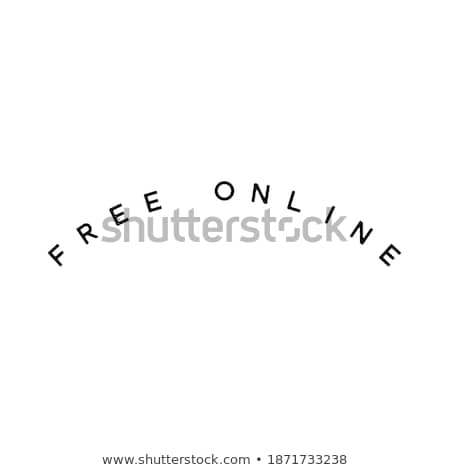 Stok fotoğraf: Free Delivery Word On A Virtual Digital Background