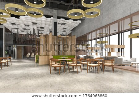 Stock photo: A Reception Room 3d Render Hall