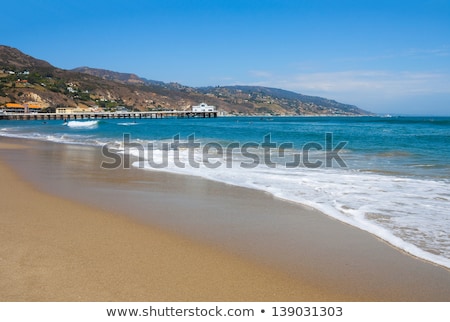 Stok fotoğraf: Surfrider Beach Malibu Los Angeles County California Usa