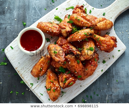 ストックフォト: Grilled Chicken Wings