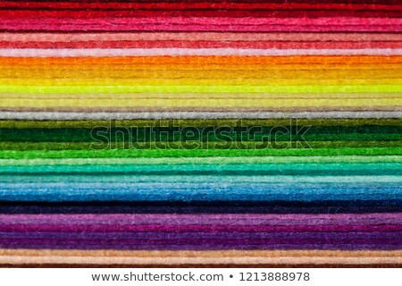 Stockfoto: Staple Of Multicolored Felt Flaps