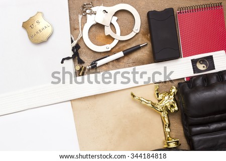 Stock photo: Officer Recommended Martial Arts Classes