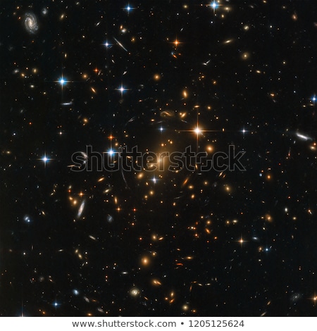 Stock fotó: Early Universe Hubble Image Elements Of This Image Furnished By Nasa