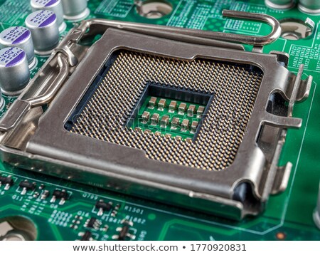 Stockfoto: Cpu With Pins Up