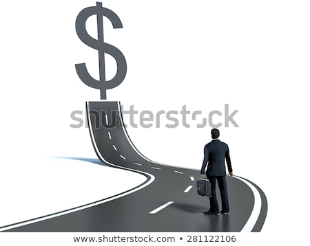 ストックフォト: Businessman In The Business Concept With Dollar Car