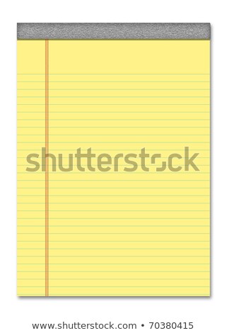 Stock foto: Yellow Notepaper