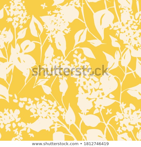 Stock fotó: Yellow Seamless Pattern