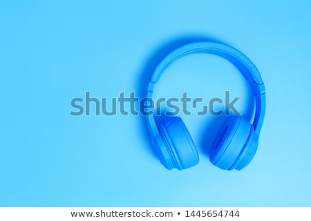 Stok fotoğraf: Blue Headphones