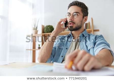 Stok fotoğraf: Entrepreneur Having Phone Call