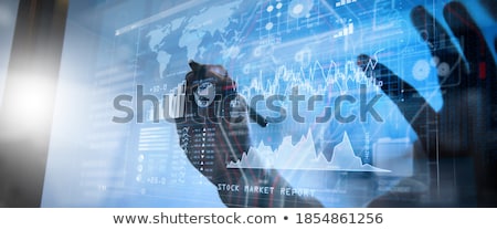 [[stock_photo]]: Markets Kpi Dashboard On Computer