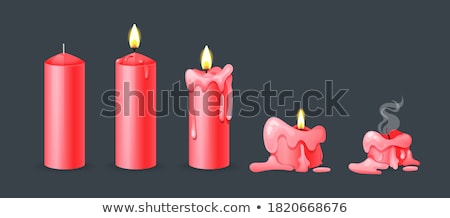 Stok fotoğraf: Red Candles