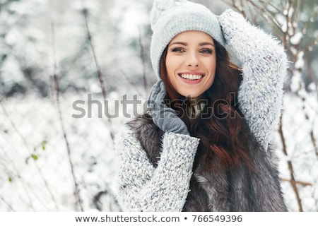 ストックフォト: Beautiful Winter Woman Portrait