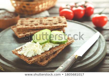 Foto stock: Crispbread