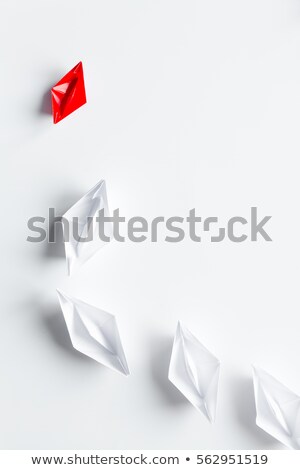 Сток-фото: Abstract View Of Paper Boat
