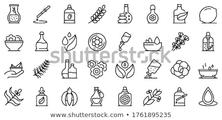 Foto stock: Essential Oil Icon