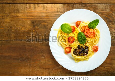 Stockfoto: Nest Pasta