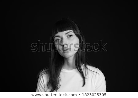 Zdjęcia stock: Tenderness Femininity Portrait Of Young Brunette