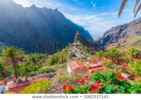 Foto stock: Masca Village Tenerife