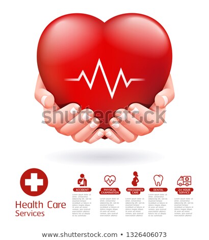 Stockfoto: Two 3d Hearts