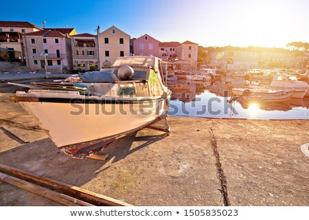 Zdjęcia stock: Village Of Sali On Dugi Otok Island Colorful Morning Harbor View