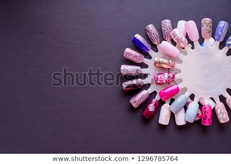 Foto stock: Various Colors Of Enamel