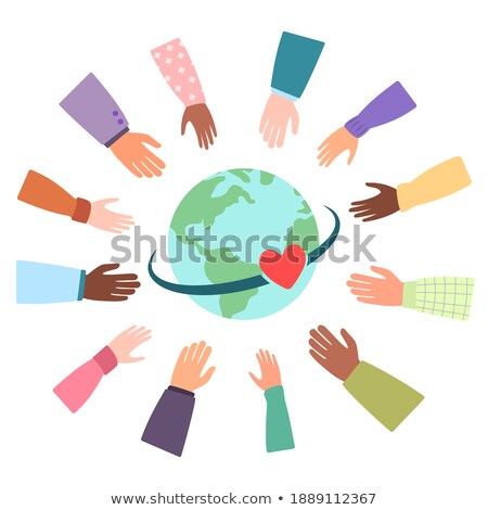 Stock photo: Altogether Saving The Planet