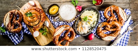 Stockfoto: Bavarian Food And Drinks