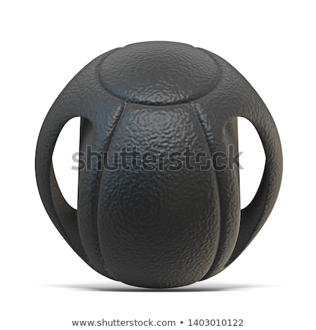 [[stock_photo]]: Dual Grip Medicine Ball 3d