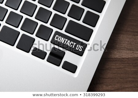Сток-фото: Computer Keyboard With Typographic Service Button
