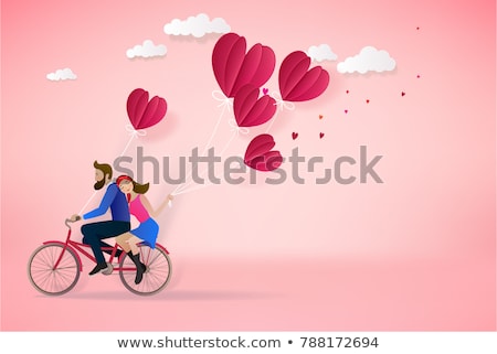 [[stock_photo]]: Happy Valentines Day People Holding Hands Vector