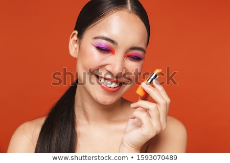 Stock photo: Beauty Portrait Of An Attractive Young Topless Asian Woman